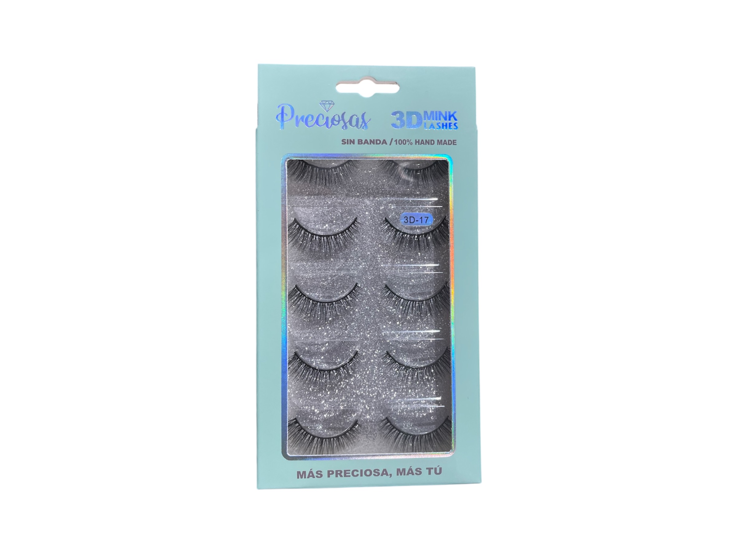 Preciosas 3D - 03 Mink Lashes sin banda